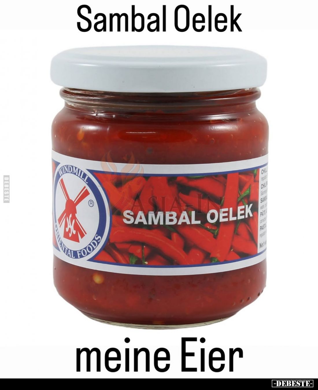 Sambal Oelek meine Eier