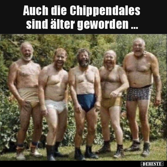 Auch die Chippendales sind älter geworden... - Lustige Bilder | DEBESTE.de