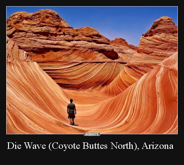 Die Wave (Coyote Buttes North), Arizona..
