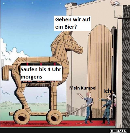 Gehen wir auf ein Bier?