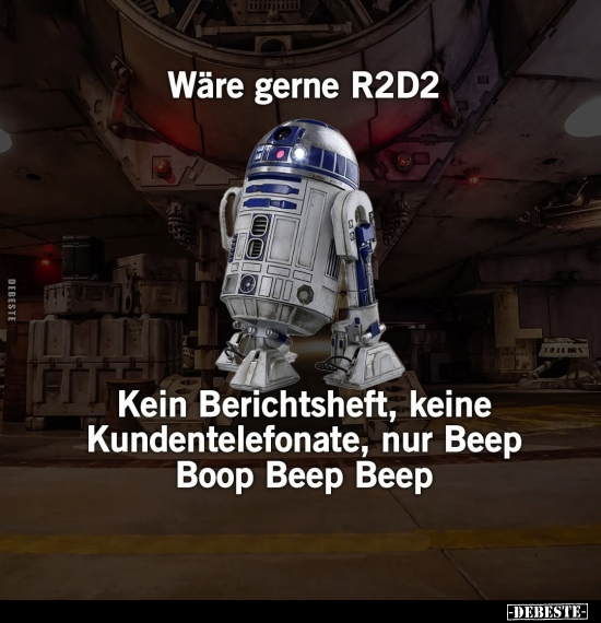 Wäre gerne R2D2 - Lustige Bilder | DEBESTE.de