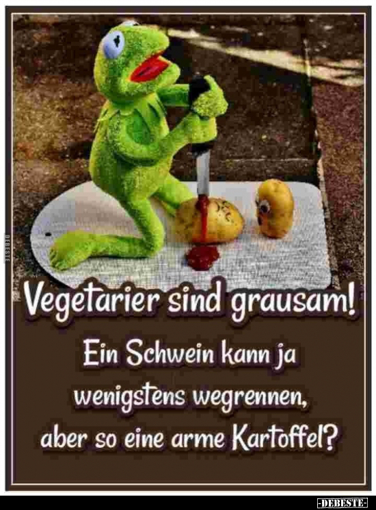 Vegetarier sind grausam!.. - Lustige Bilder | DEBESTE.de