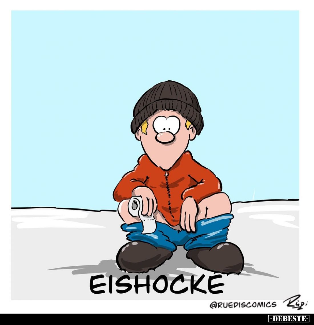 Eishocke.