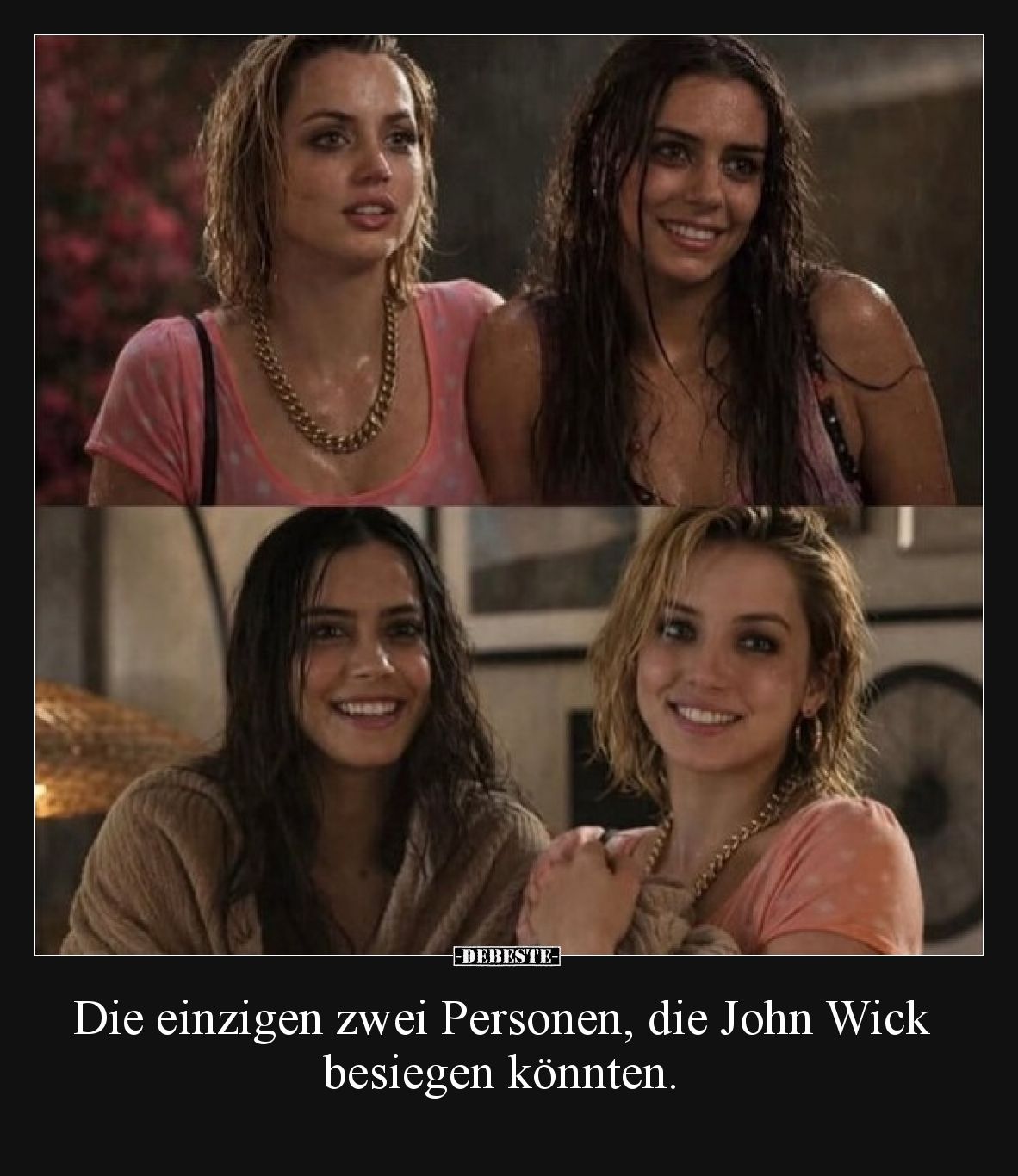 Die einzigen zwei Personen, die John Wick besiegen könnten.