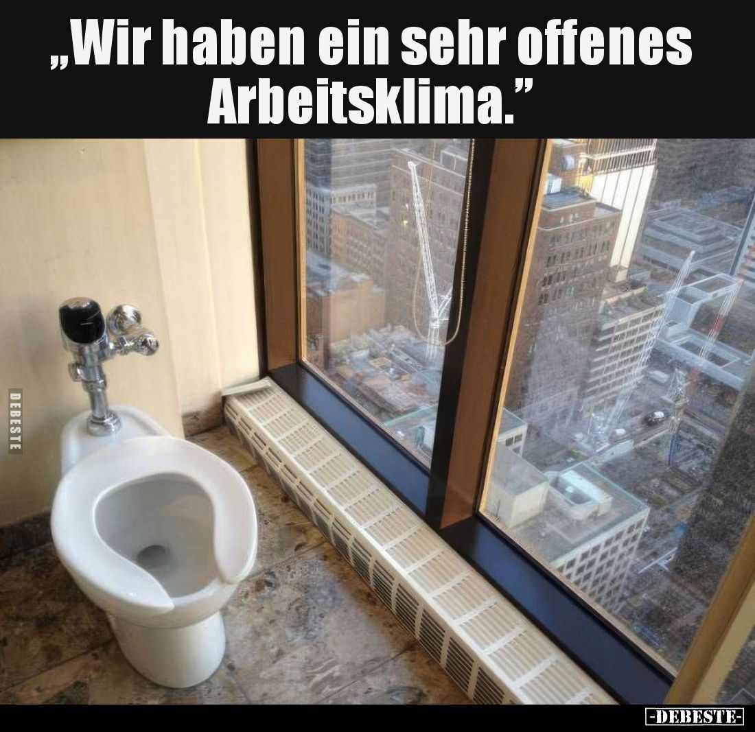 "Wir haben ein sehr offenes Arbeitsklima.”..