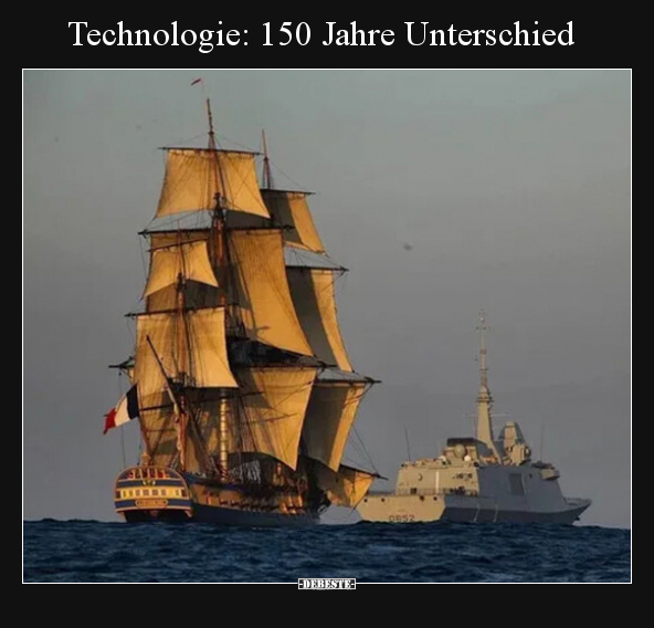Technologie: 150 Jahre Unterschied.. - Lustige Bilder | DEBESTE.de
