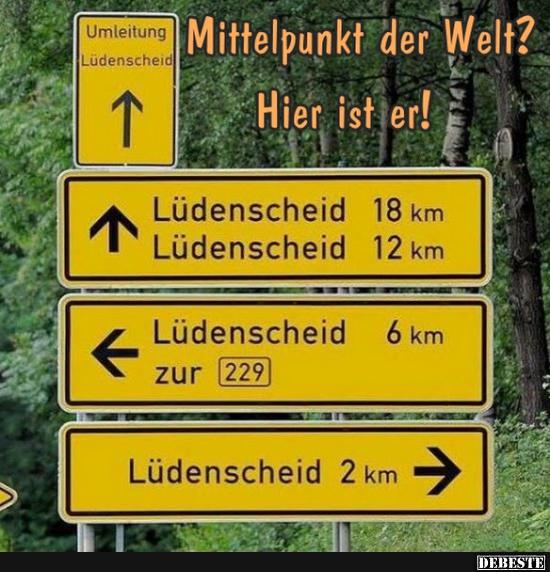 Mittelpunkt der Welt?