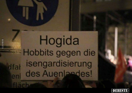 Hogida. Hobbits gegen die isengardisierung des..