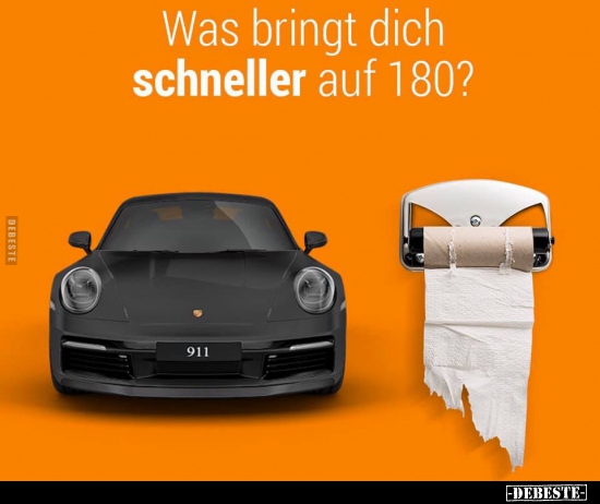 Was bringt dich schneller auf 180? - Lustige Bilder | DEBESTE.de