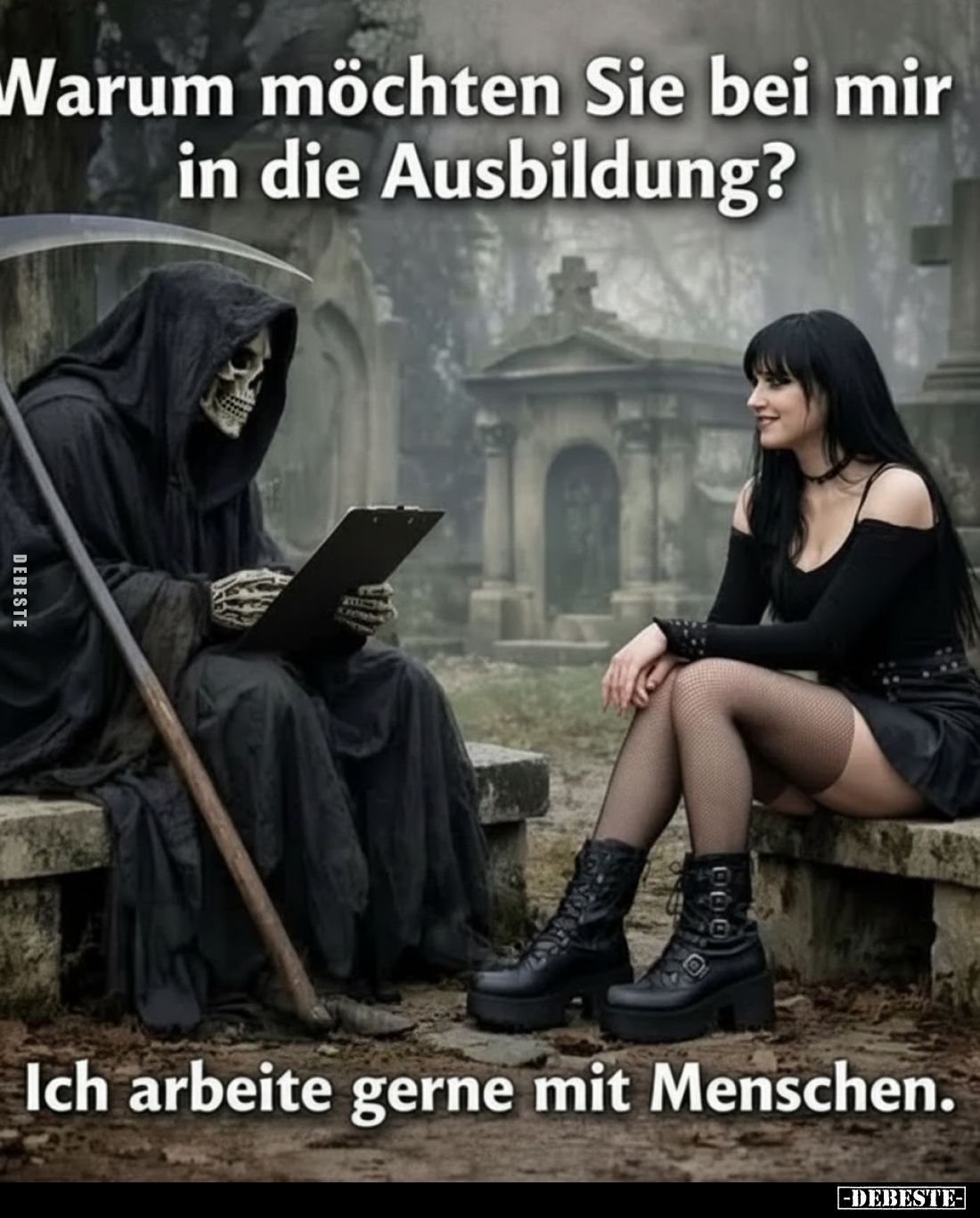 Warum möchten Sie bei mir in die Ausbildung?
Ich arbeite gerne mit Menschen.