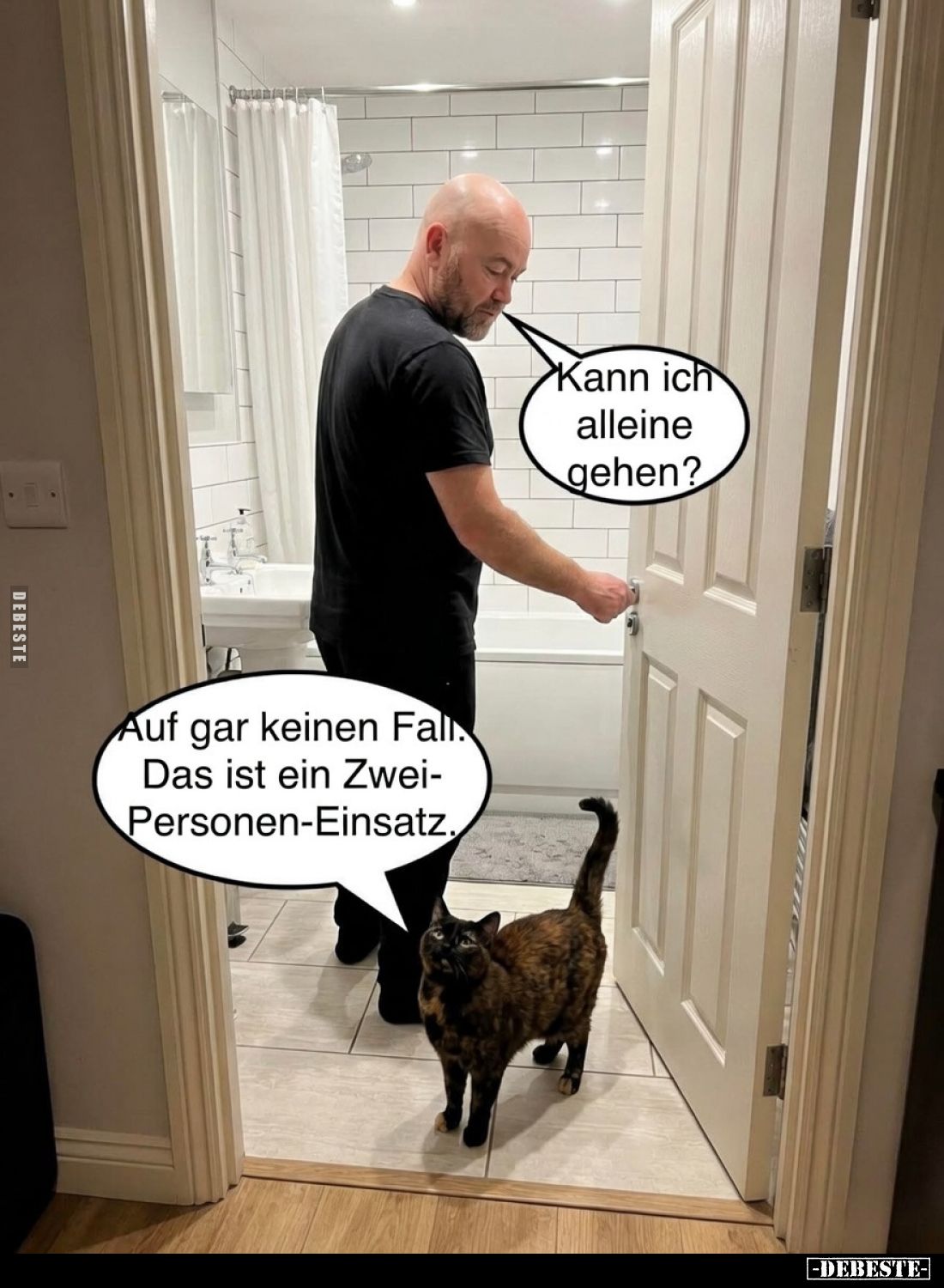 Kann ich alleine gehen?.. - Lustige Bilder | DEBESTE.de