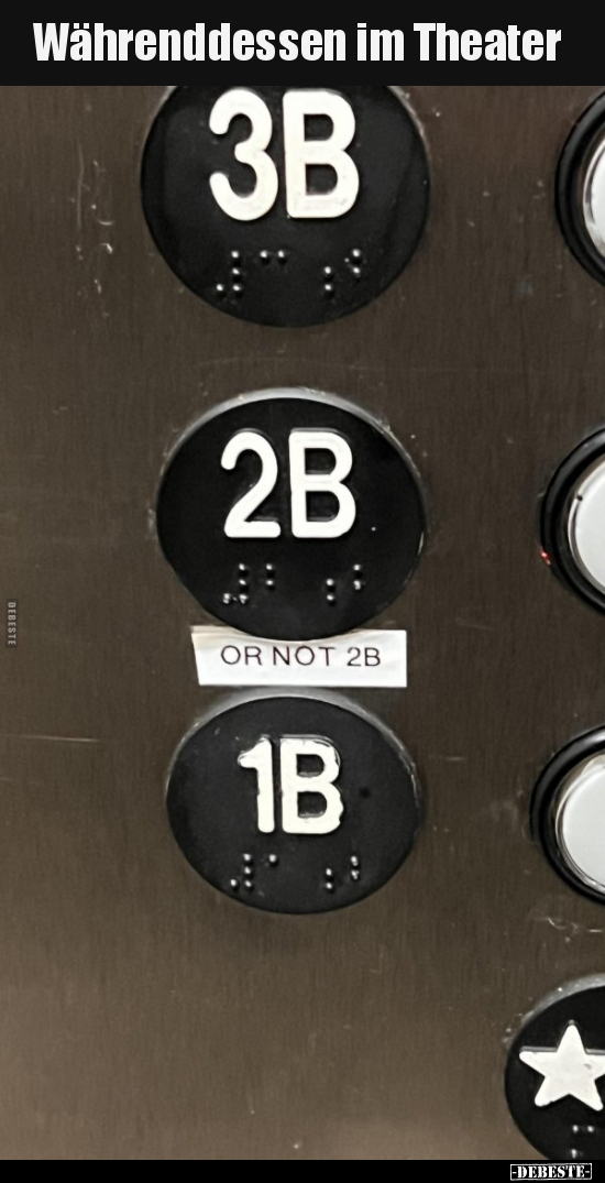 Währenddessen im Theater..