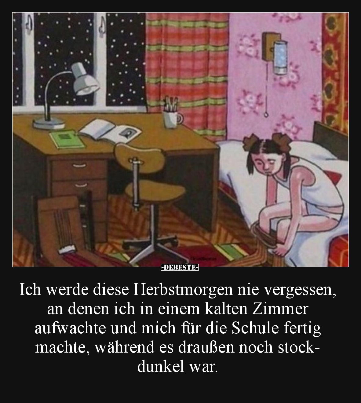 Ich werde diese Herbstmorgen nie vergessen, an denen ich.. - Lustige Bilder | DEBESTE.de