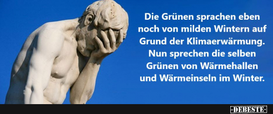 Der grüne Winter.. - Lustige Bilder | DEBESTE.de