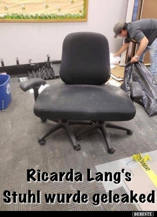 Ricarda Lang's Stuhl wurde geleaked.. - Lustige Bilder | DEBESTE.de