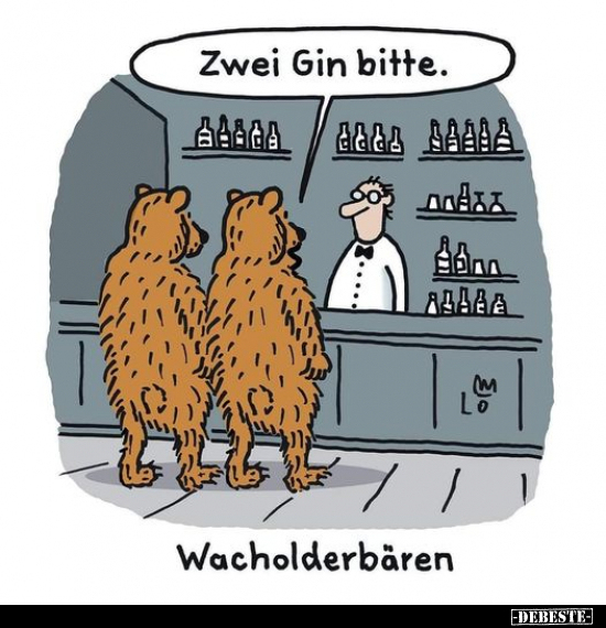 Zwei Gin bitte... - Lustige Bilder | DEBESTE.de