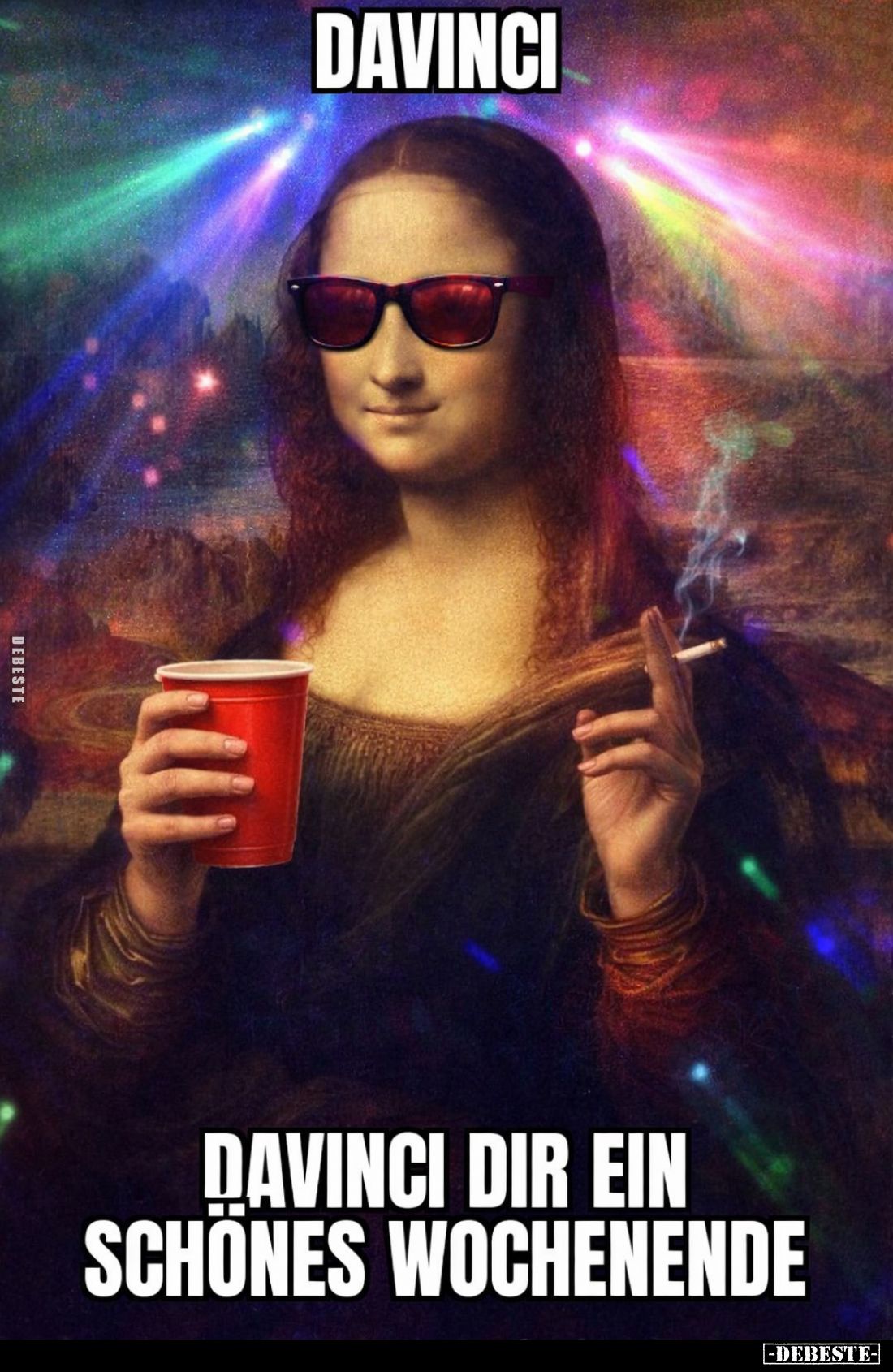 Davinci.
Davinci dir ein schönes Wochenende.