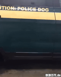 Vorsicht: Polizeihund! :) - Lustige Bilder | DEBESTE.de