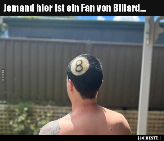 Jemand hier ist ein Fan von Billard... - Lustige Bilder | DEBESTE.de