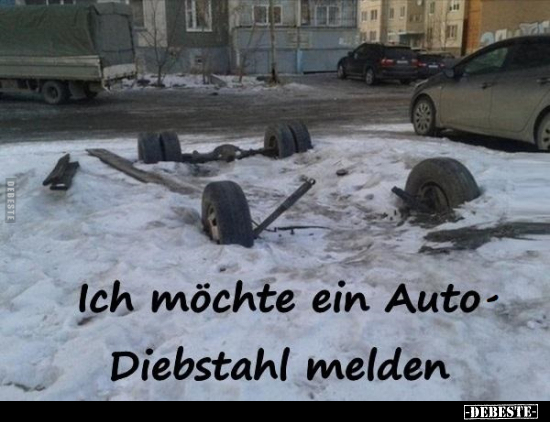 Ich möchte ein Auto-Diebstahl melden..