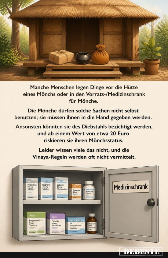 Sachen an die Mönche  - Lustige Bilder | DEBESTE.de