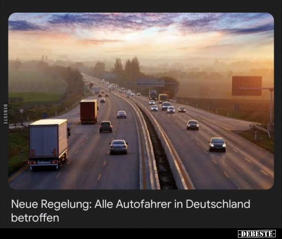 Neue Regelung: Alle Autofahrer in Deutschland betroffen.. - Lustige Bilder | DEBESTE.de
