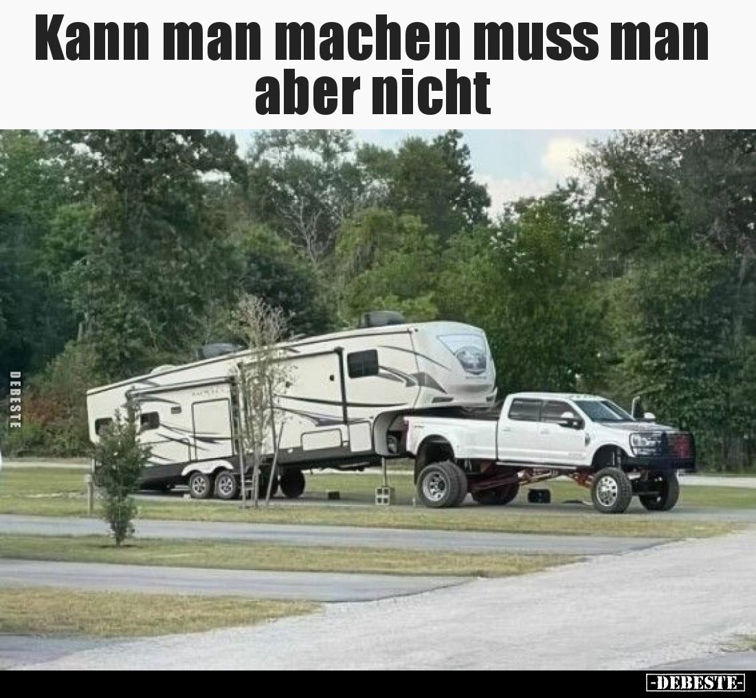 Kann man machen muss man aber nicht