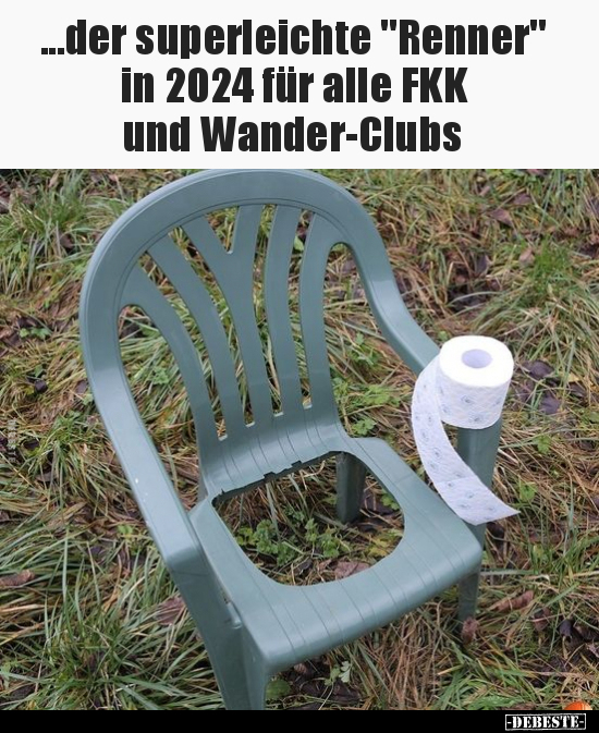 ...der superleichte "Renner" in 2024 für alle FKK.. - Lustige Bilder | DEBESTE.de