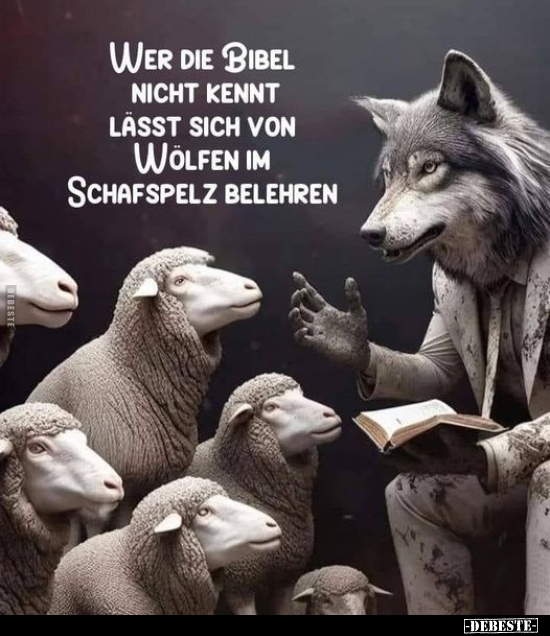 Wer die Bibel nicht kennt.. - Lustige Bilder | DEBESTE.de
