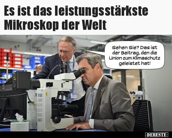 Es ist das leistungsstärkste Mikroskop der Welt.. - Lustige Bilder | DEBESTE.de
