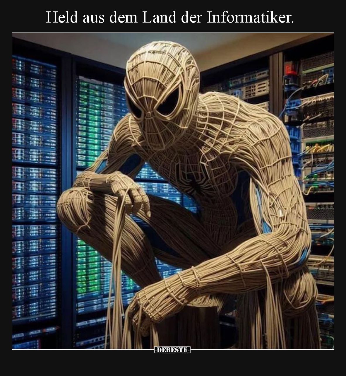 Held aus dem Land der Informatiker... - Lustige Bilder | DEBESTE.de