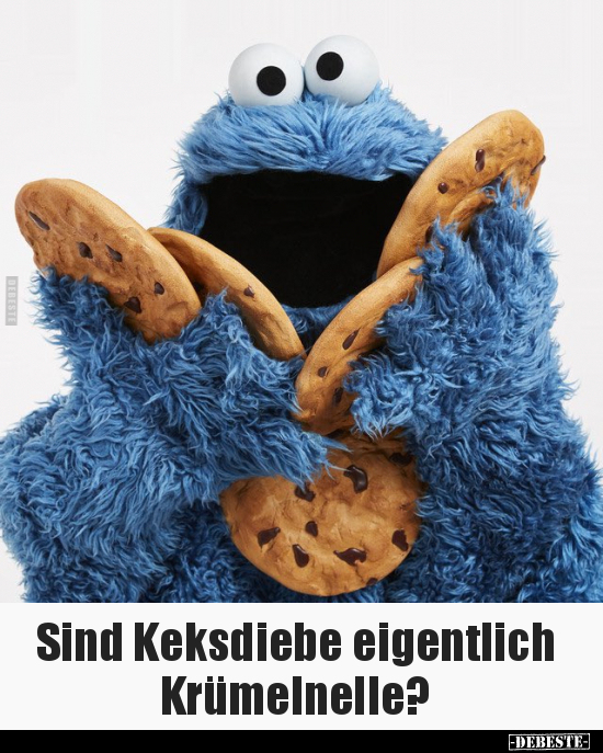 Sind Keksdiebe eigentlich Krümelnelle?.. - Lustige Bilder | DEBESTE.de