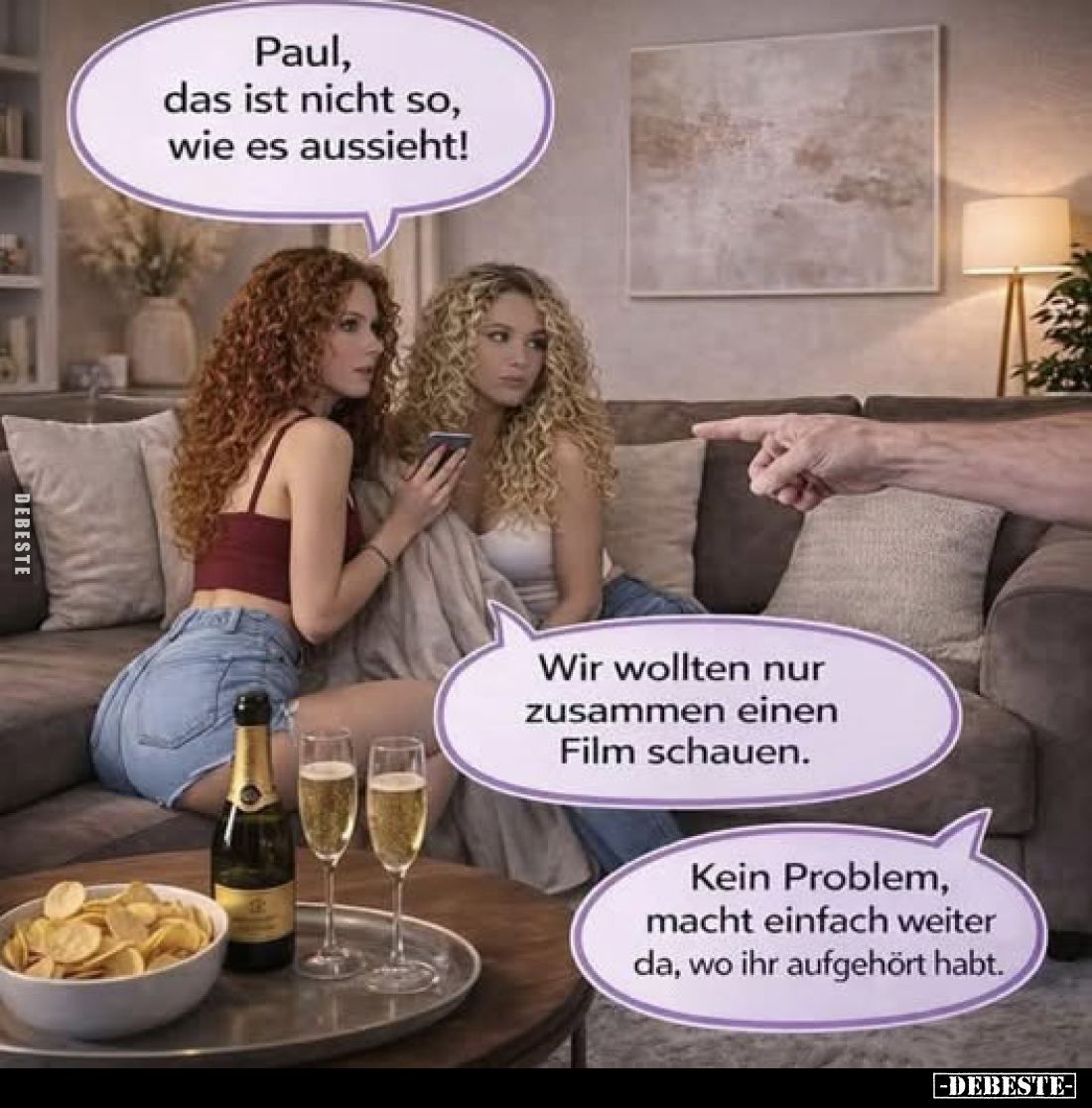 Paul, das ist nicht so, wie es aussieht!.. - Lustige Bilder | DEBESTE.de
