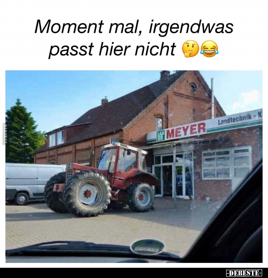 Moment mal, irgendwas passt hier nicht.. - Lustige Bilder | DEBESTE.de