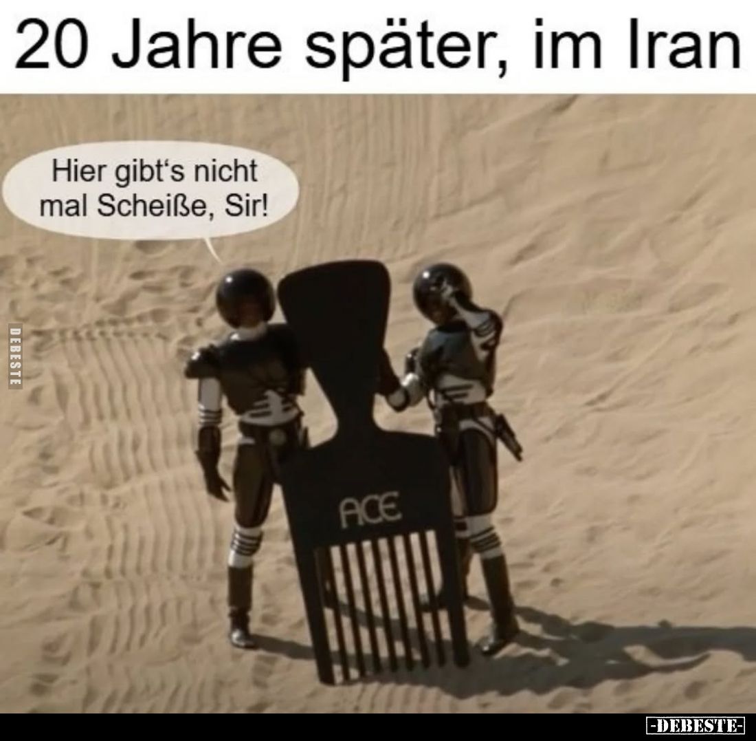 20 Jahre später, im Iran.. - Lustige Bilder | DEBESTE.de