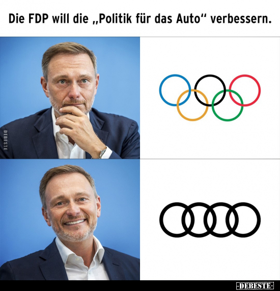 Die FDP will die "Politik für das Auto" verbessern.. - Lustige Bilder | DEBESTE.de