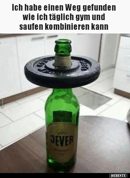 Ich habe einen Weg gefunden wie ich täglich gym und.. - Lustige Bilder | DEBESTE.de