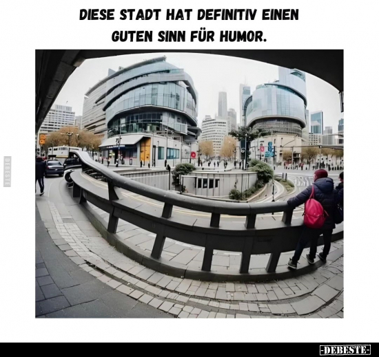 Diese Stadt hat definitiv einen guten Sinn für Humor.. - Lustige Bilder | DEBESTE.de