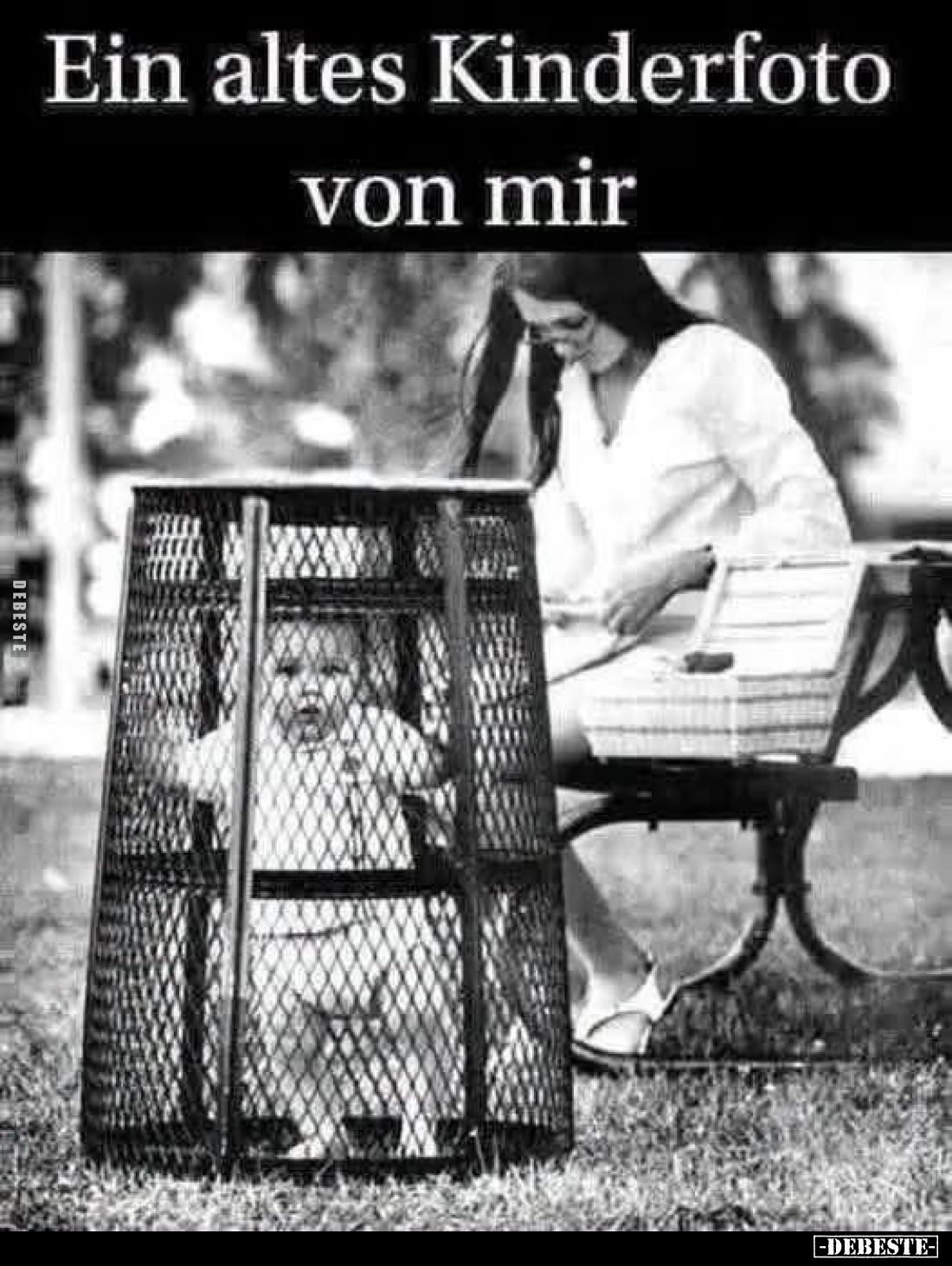 Ein altes Kinderfoto
von mir