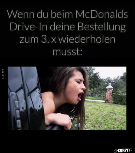 Wenn, Mcdonalds