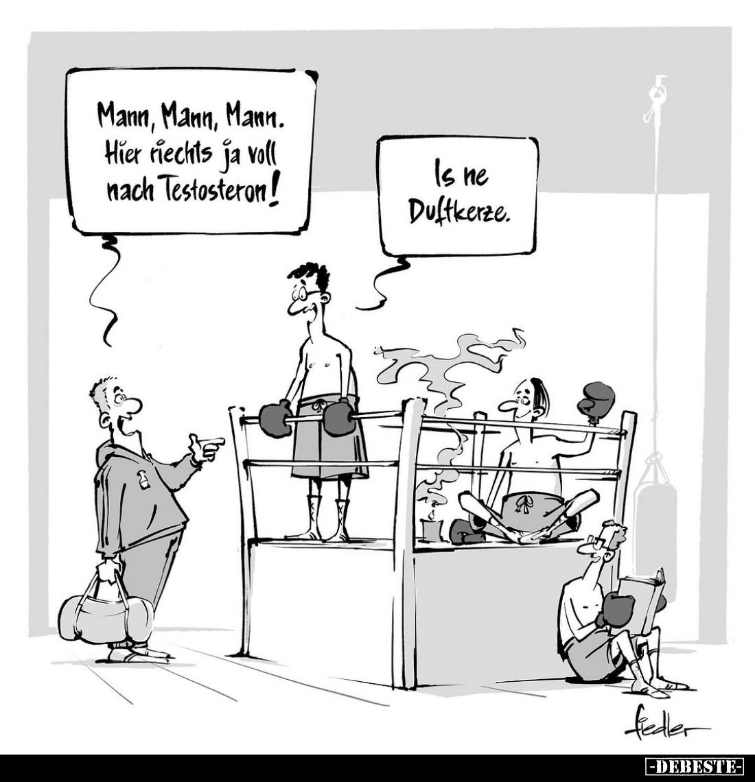 Mann, Mann, Mann. Hier riechts ja voll nach Testosteron!
Is ne Duftkerze.
