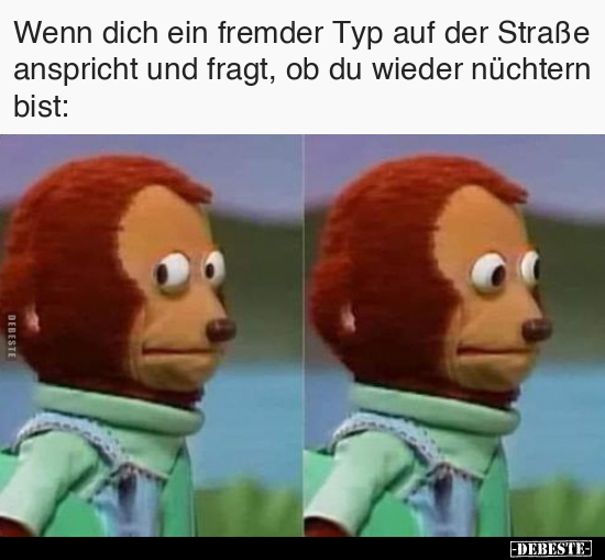 Wenn dich ein fremder Typ auf der Straße anspricht.. - Lustige Bilder | DEBESTE.de