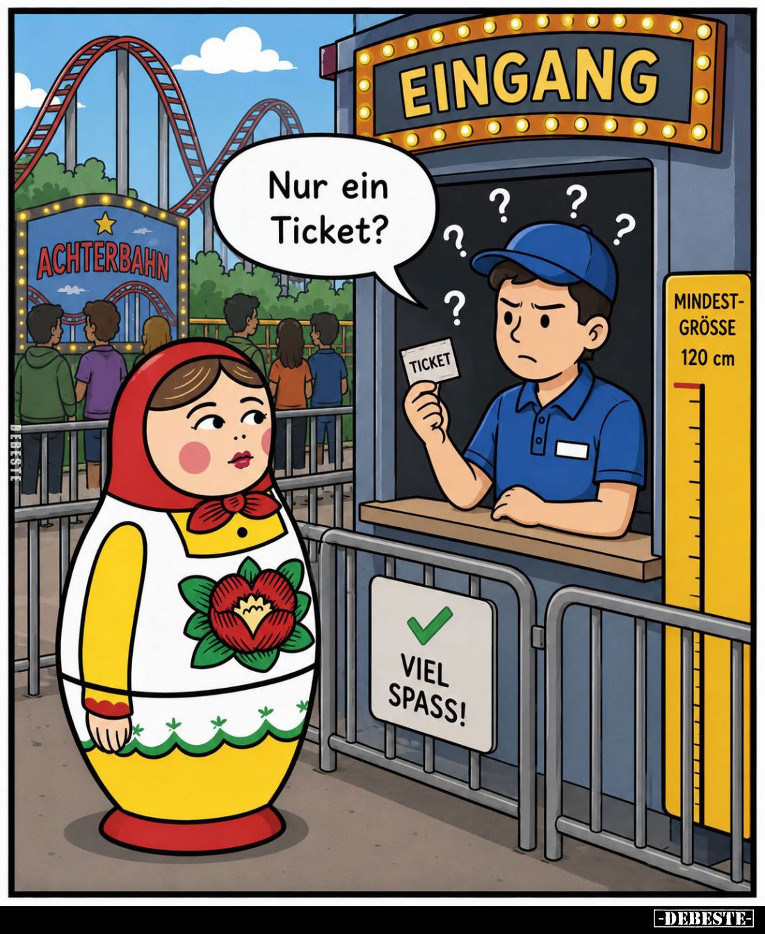 Nur ein Ticket?