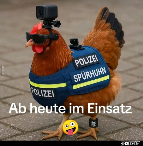 Ab heute im Einsatz.