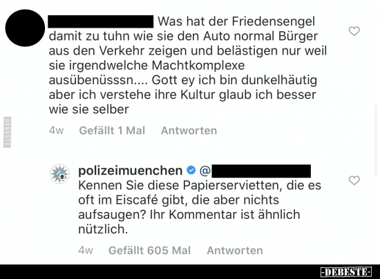 Was hat der Friedensengel damit zu tuhn wie sie den Auto..