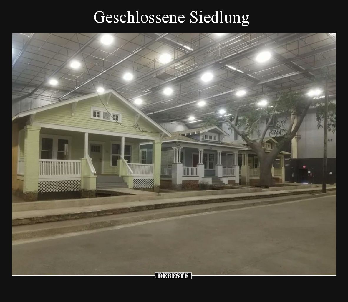Geschlossene Siedlung
