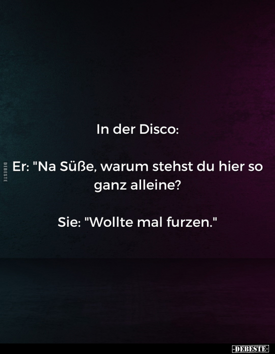 Disco, Süße, Ganz