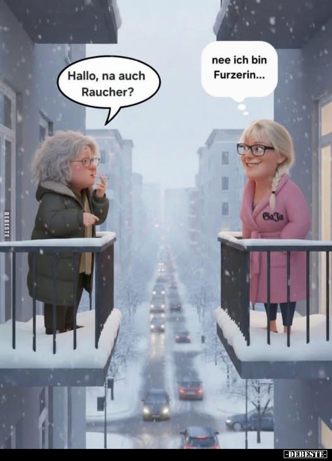 Hallo, na auch Raucher?
-
Nee ich bin Furzerin...