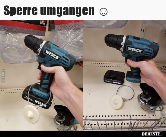 Sperre umgangen.. - Lustige Bilder | DEBESTE.de