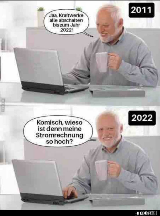 Jaa, Kraftwerke alle abschalten bis zum Jahr 2022!.. - Lustige Bilder | DEBESTE.de